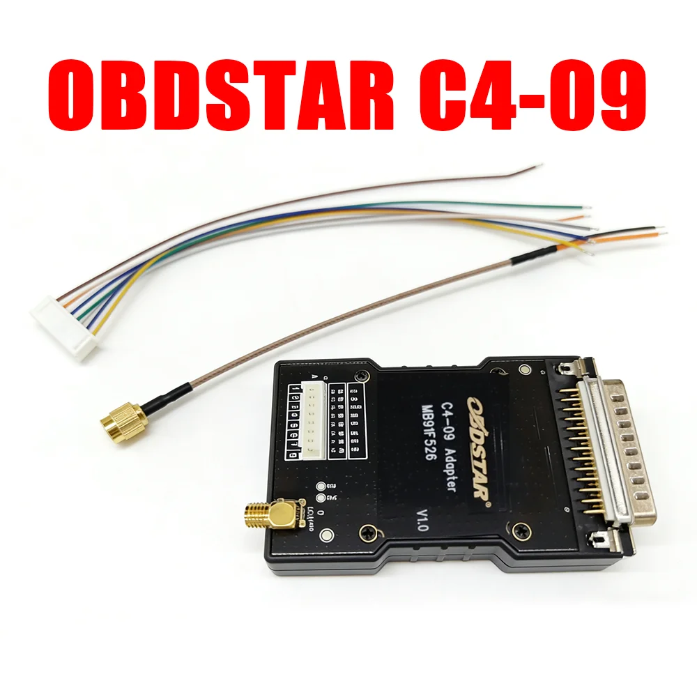 

New OBDSTAR C4-09 MB91F526 Kit Use R/W F-LASH Immobilizer Data With OBDSTAR X300 Classic G3/DC706 for MP001 Programmer Adapter