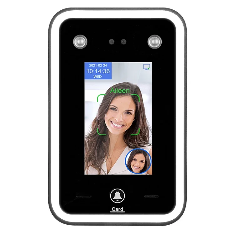 Face Recognition School Office Time Attendance System Rfid Face Recognition Device