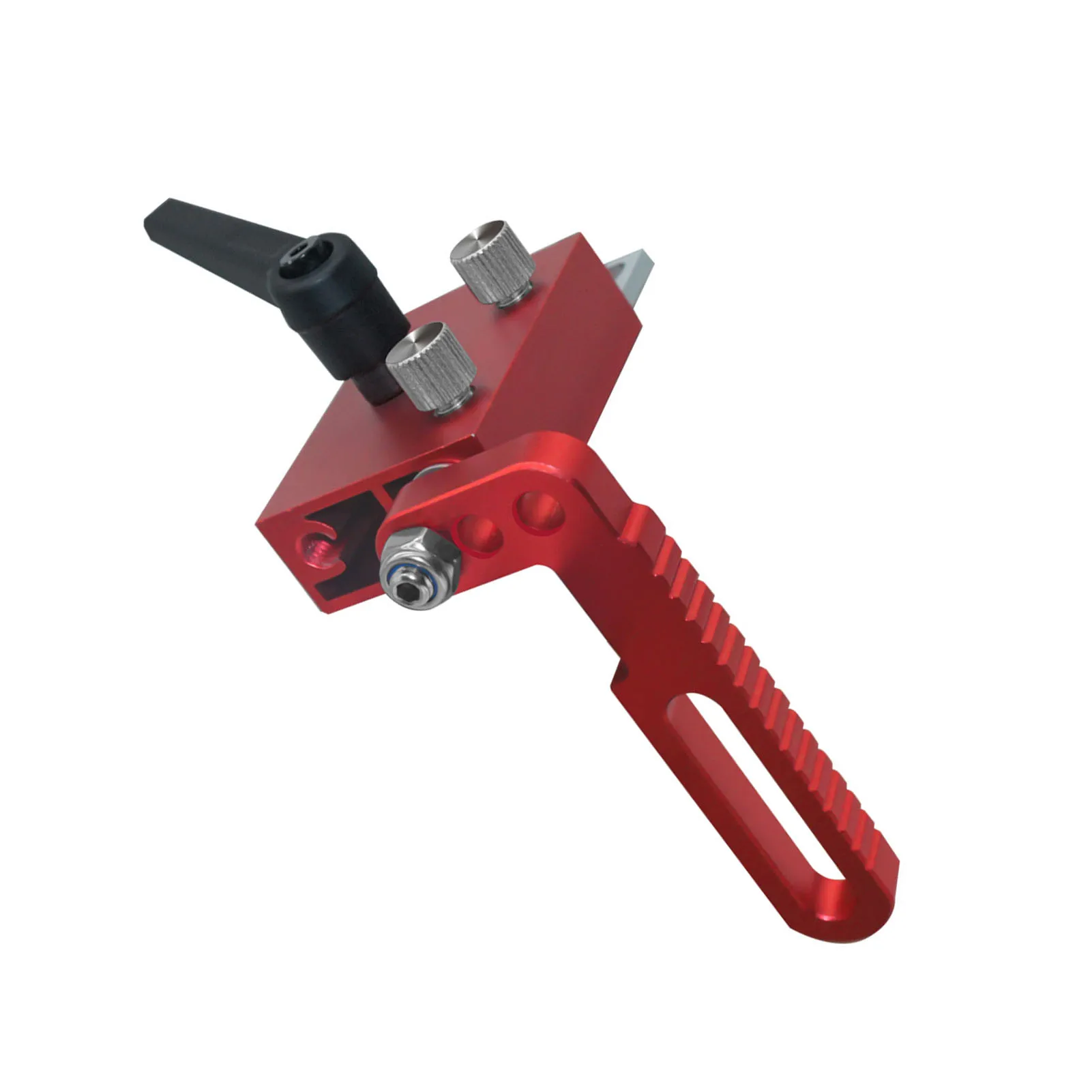 Fence Flip Stop Aluminum Alloy T Track Limit Stop Type 75 Accessory for Woodworking