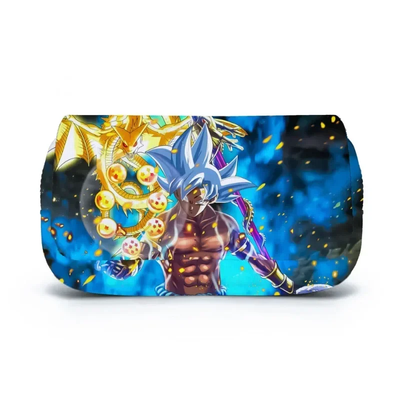 Dragon Ball Wukong Character Pencil Box Stationery Box Student School Supplies Fashion Pen Case Children\'s Birthday Gift