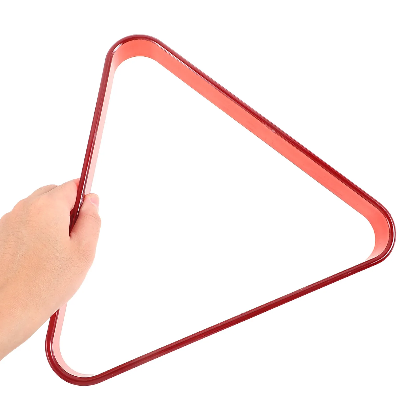 

Premium Pc Material Billiard Ball Rack Triangle Pool Table Accessory for Standard Balls Room Club Use Plastic Billiard