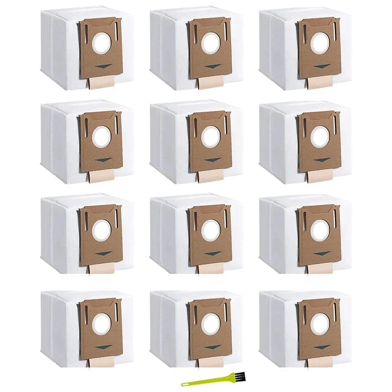 Kit aksesori tas debu vakum Robot, untuk Ecovacs DEEBOT OZMO T9 Series T8 AIVI T8 Max T8 Series N8 Pro Plus N8 Pro