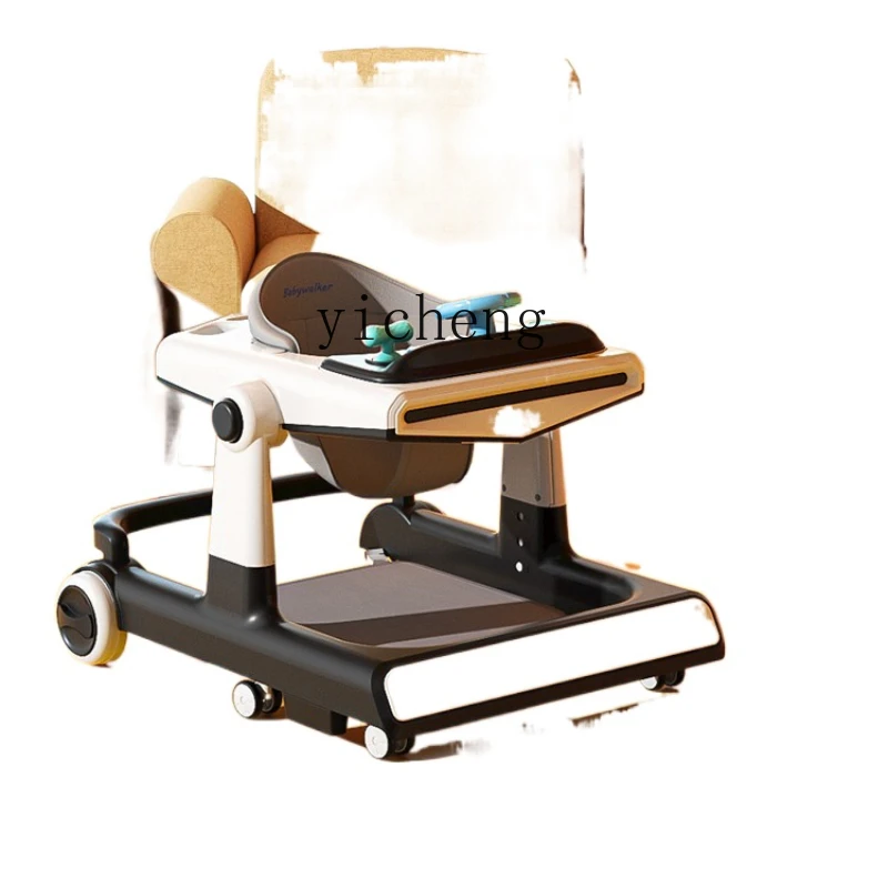 

YY Baby Walker Anti-O-Leg Trolley Multi-Functional Three-in-One