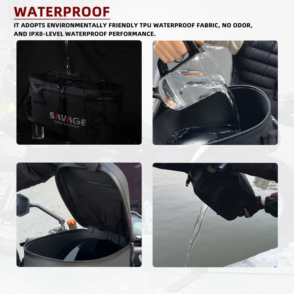For CFMOTO 450MT 2025 Motorcycle Tank Bag Luggage 700MT MT450 IBEX 450 2024 Navigation Tanklock Bag Waterproof Racing Backpack