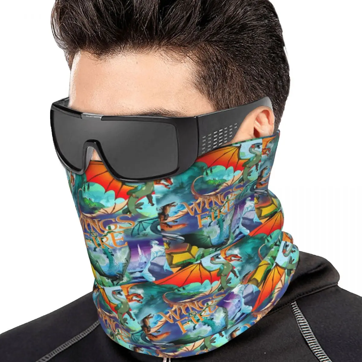 Wings Of Fire All Together Bandana Neck Gaiter Printed Magic Scarf Multifunction Face Mask Unisex Adult Washable