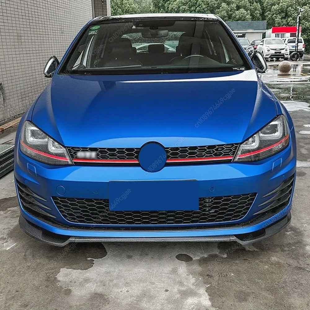 

Передний бампер автомобиля в стиле Maxton, спойлер, защитная крышка, тюнинг для VW Golf 7 MK7 GTI GTD R R-line 2012-2017, комплекты кузова