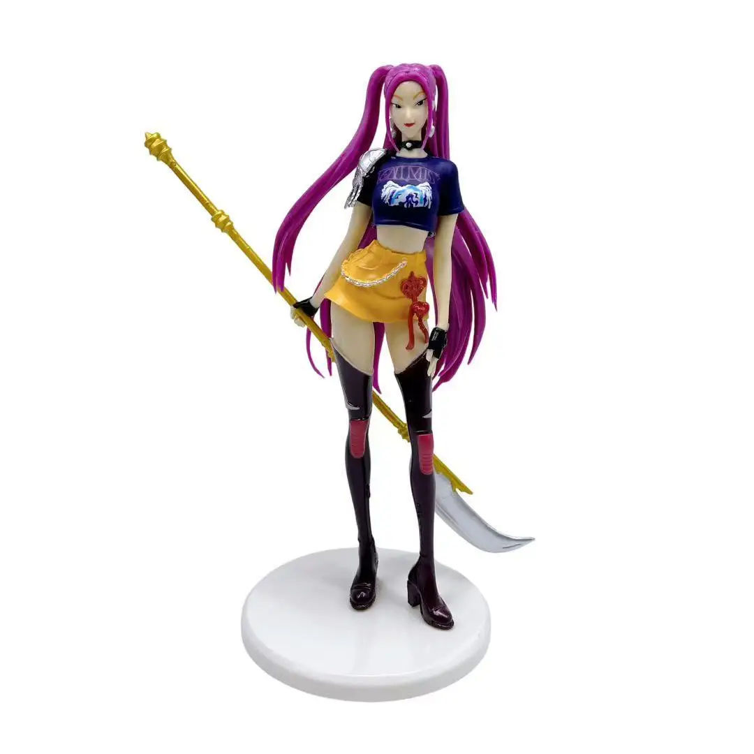 20 cm/7.87 inch Anime KPop Demon Hunter Standbeeld Speelgoed Pop Rumi Zoey Action Figure PVC Model Desktop Ornament speelgoed Fans Verjaardagscadeau