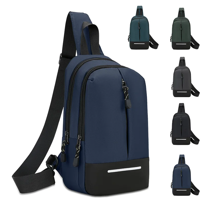 

Multi Functional Men's Chest Bag with Multiple Compartments for Storage Design, High-quality Oxford Crossbody Bag, Shoulder Bag