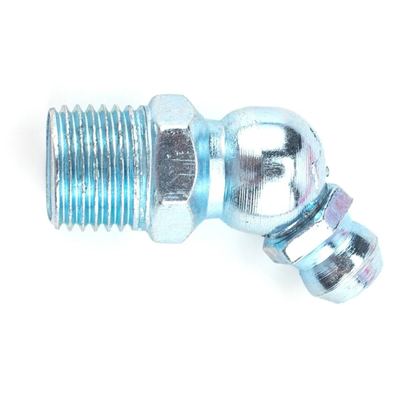 굽은 그리스 니플 스트레이트 그리스 피팅 액세서리, 그리스 피팅 캡 유압식 Zerk 그리스 내구성, 세트당 140 개