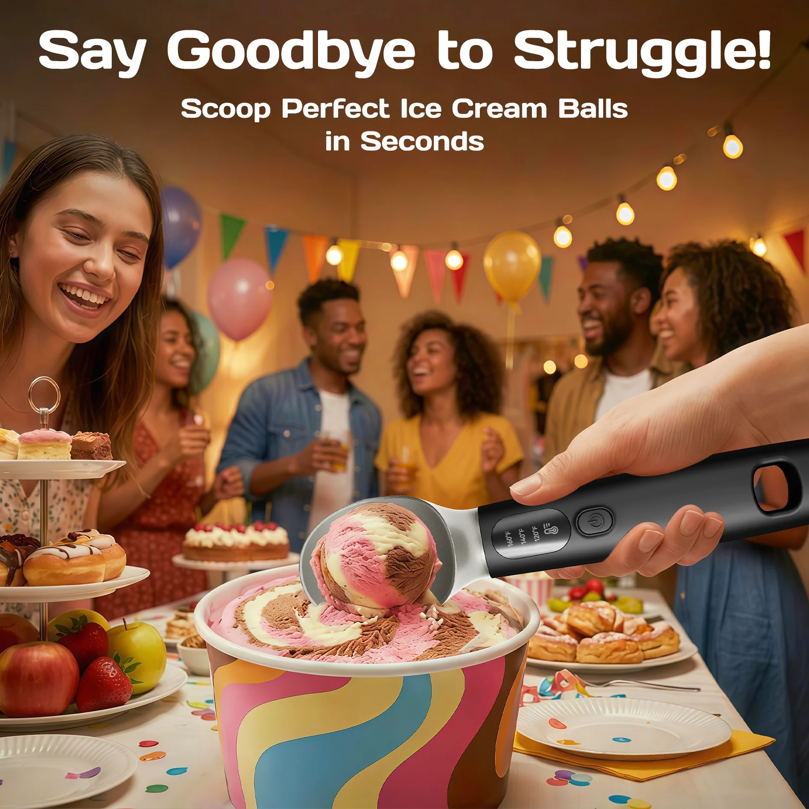 Thumbnail 3 - #32 Ice Cream Scoops Sale