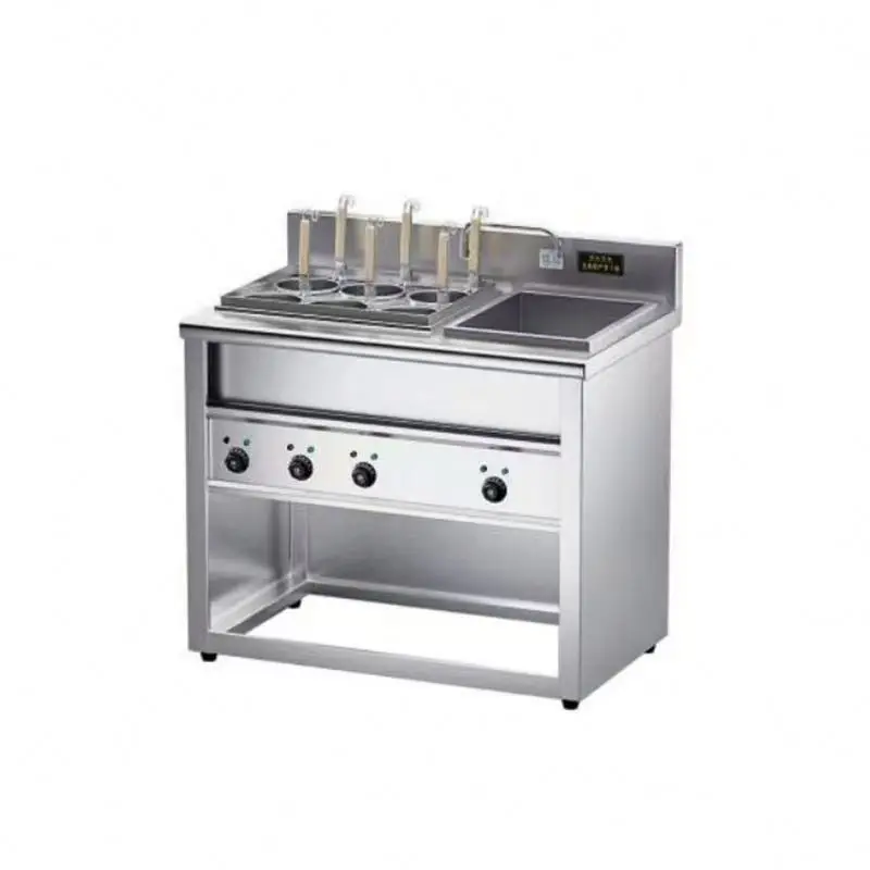 Professional Commercial GAS Noodles Boiler Pasta Cooker Machine Bain Marie Cook Noodles Cooker Ramen Cooker Noodle Boiling Stove