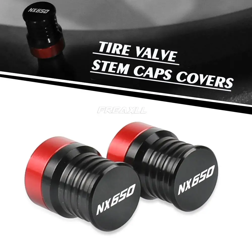 

For Honda NX650 NX 650 J-X Dominator 1993 1994 1995 1996 1997 1998 1999 Motorcycle CNC Tire Valve Air Port Stem Cover Cap Plug