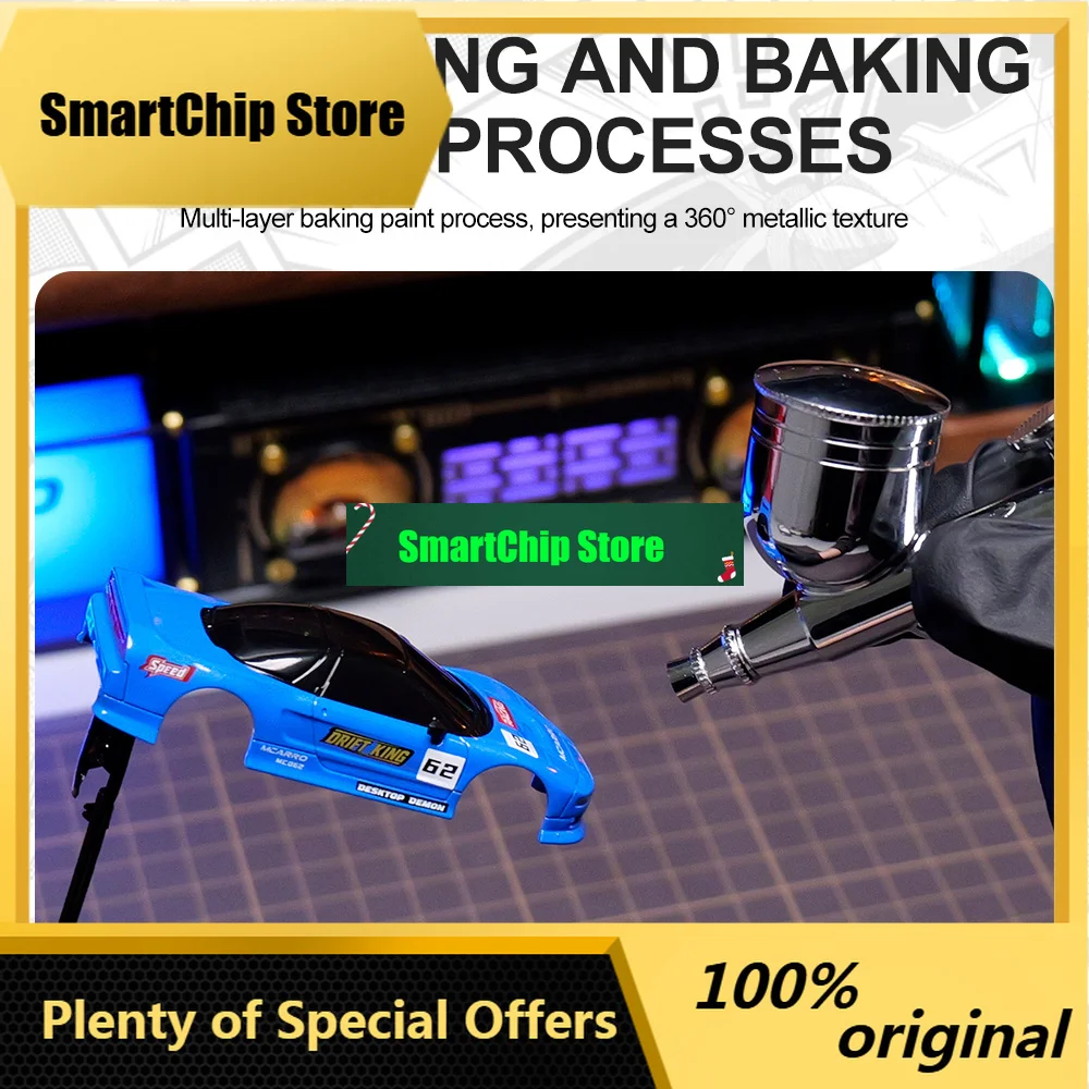 SmCpMCARRO MC062 RTR 1/64 2.4G 4WD Mini Drift RC Car High Speed On-Road Micro Racing Remote Control Vehicles Models Desktop Toys