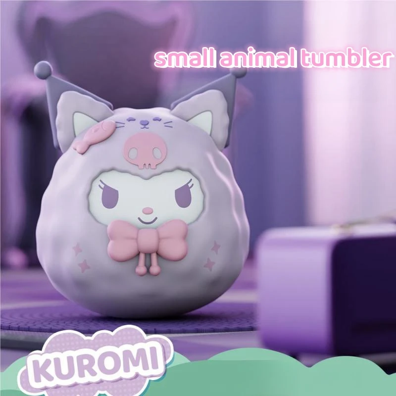 Sanrio Tumbler Series Ornamentos, Kuromi Melody Cinnamoroll, Desenhos animados de animação bonito, Figuras periféricas, Presentes criativos