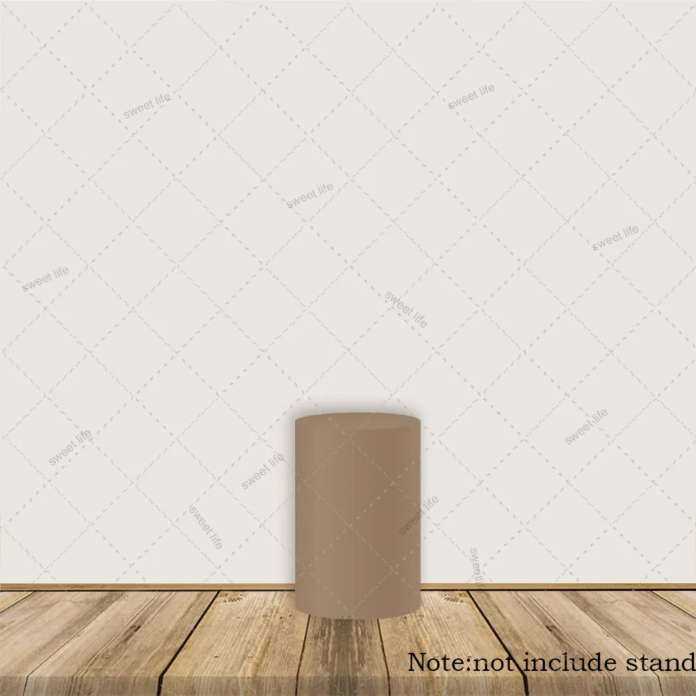 Boêmio flores plinto cilindro capa casamento chá de bebê aniversário cilindro pano de fundo capa