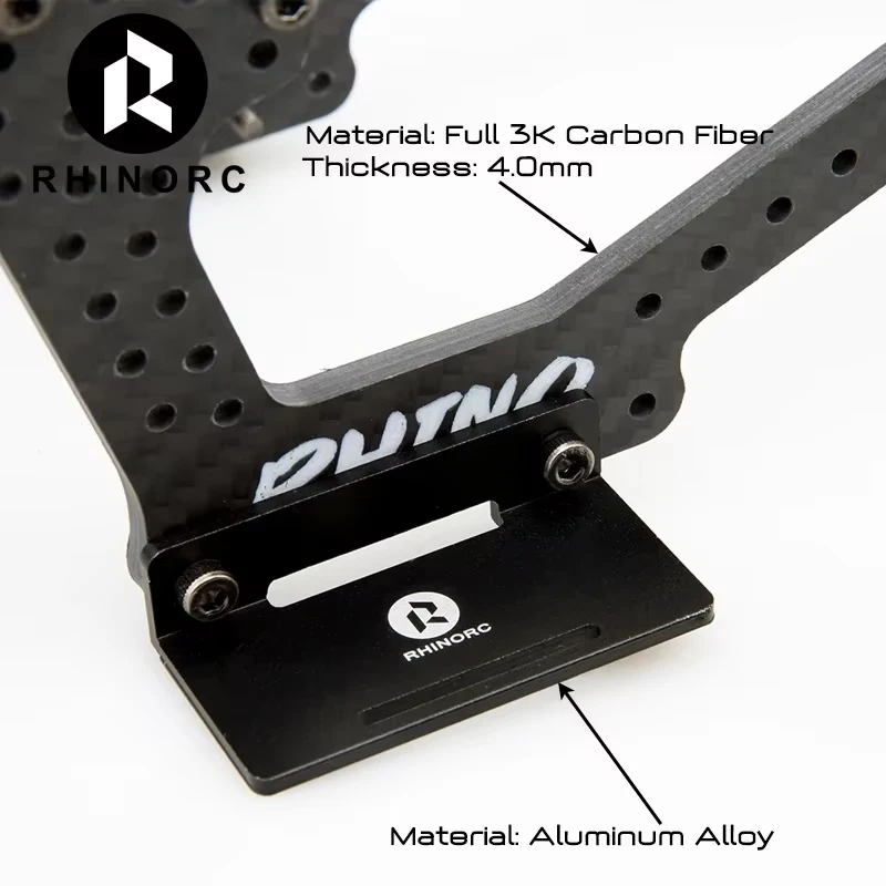 Kit completo de chasis deportivo Rhino RC Crawler YUE LCG con ejes Capra, caja de cambios del eje del conductor, piezas de coche