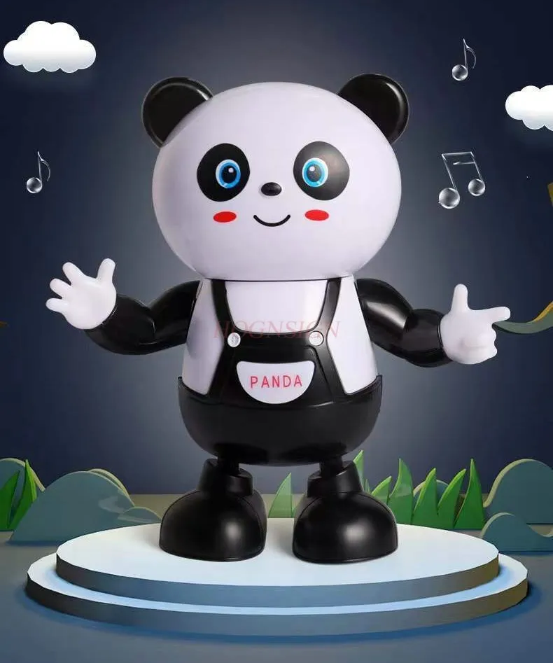 Elektrischer Tanz panda roboter, der Babys pielzeug mit Ton bewegendes Kinder babys und Mädchen geschenk singt