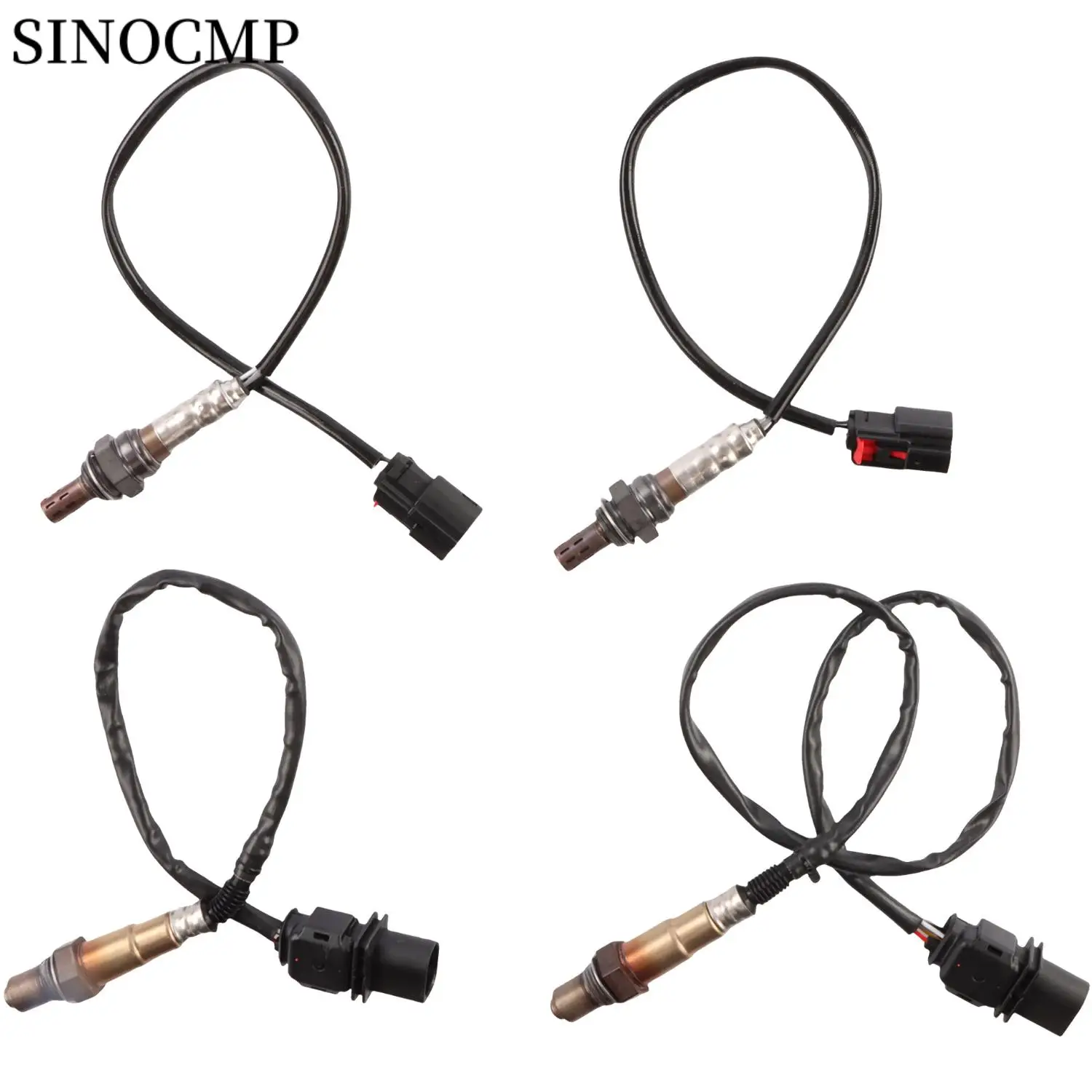 

234-5076 234-5113 234-4490 4pcs Up+Downstream O2 Oxygen Sensor For 2011-2014 Ford F-150 3.5L Turbocharged Automobiles Sensors