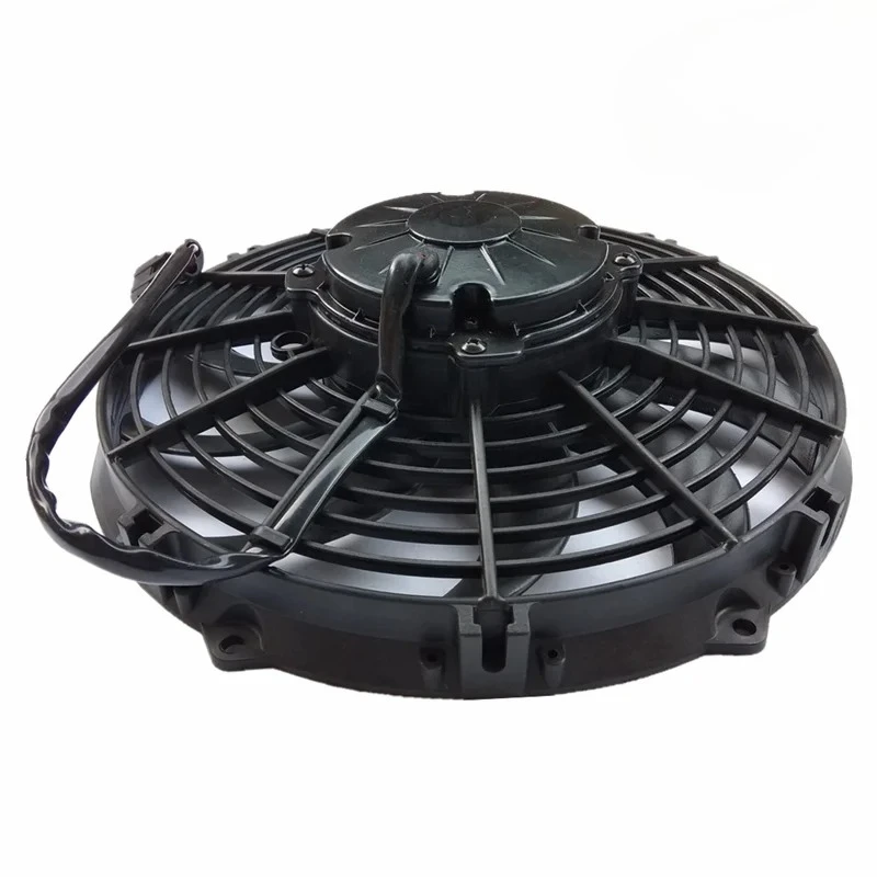 Replacement SPAL Cooling 12V/24V Fan Radiator Fan for Bus Refrigerated Truck 10inch 160W 1060CFM 3200RPM Waterproof Grade IP68