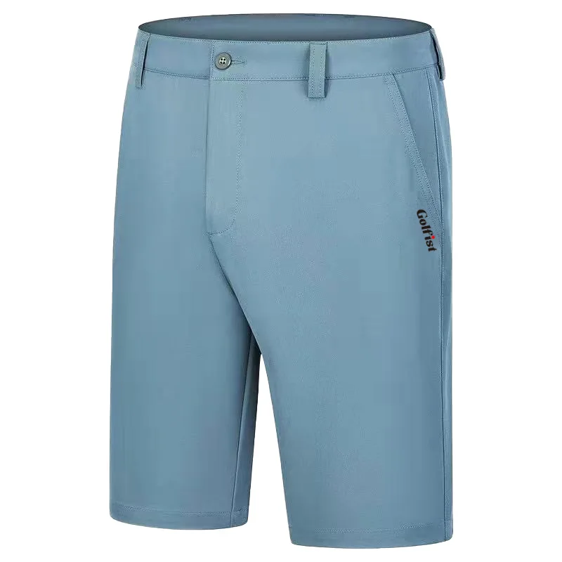 Pantalones cortos de Golf de verano para hombre, pantalones elásticos de cinco puntos de secado rápido, cómodos Pantalones deportivos casuales, ropa de Golf de alta calidad