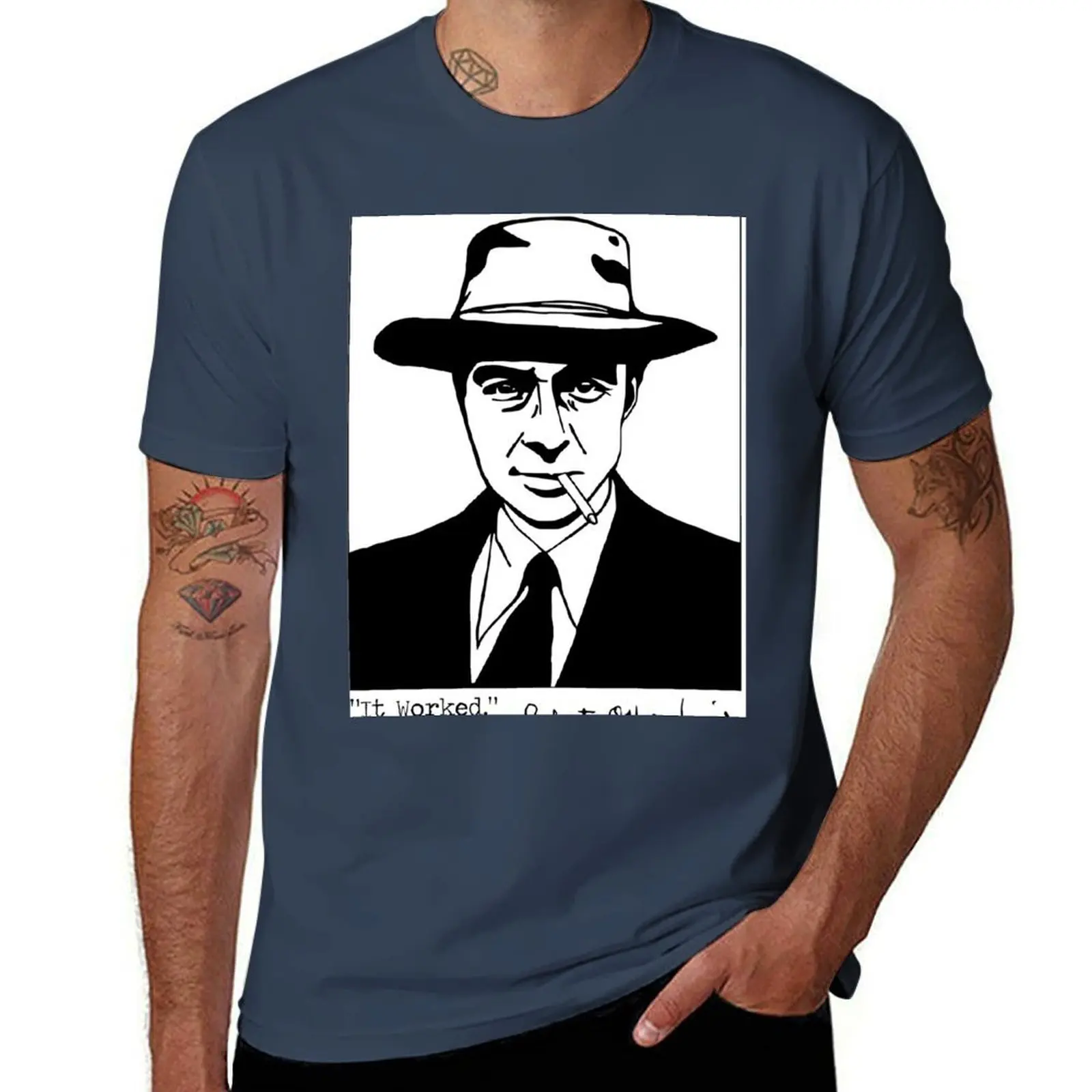 

Robert Oppenheimer - “It Worked” T-Shirt Halloween Theme T-Shirt