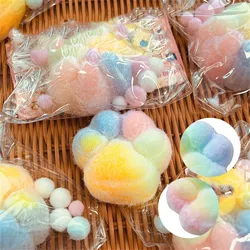 Large Squeeze Cat Paw Toys Decompression Toys Sticky Soft Pinching And Decompressing Toy for Stress Relief Funny Gifts