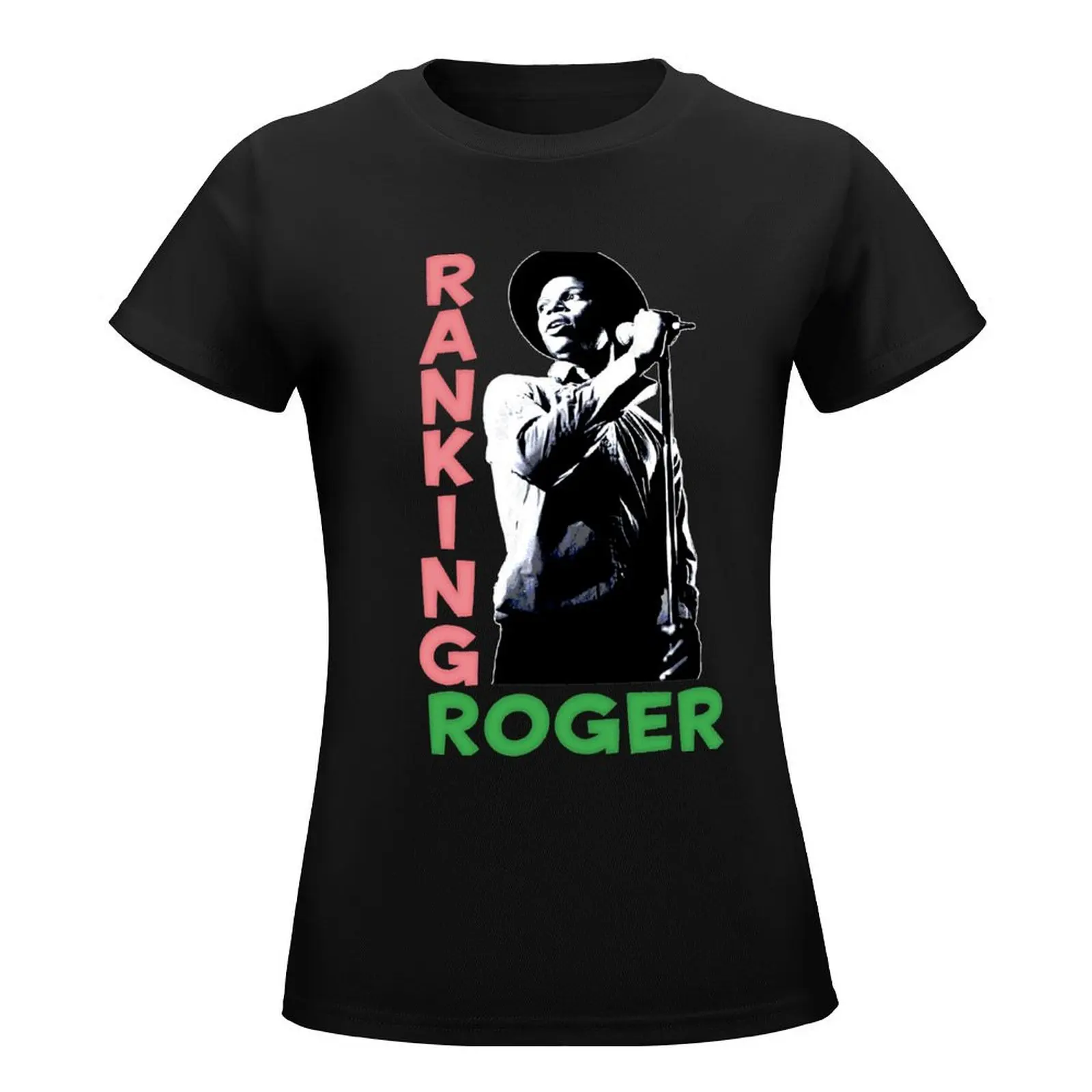 Ranking Roger T-Shirt cute tops oversized plus size tops white t shirts for Women