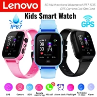 Reloj Inteligente Lenovo para Niños, Resistente al Agua IP57, con GPS, Cámara, Llamadas, Tarjeta SIM, Multifuncional, Regalos, Reloj Deportivo con Rastreador 5G 2026
