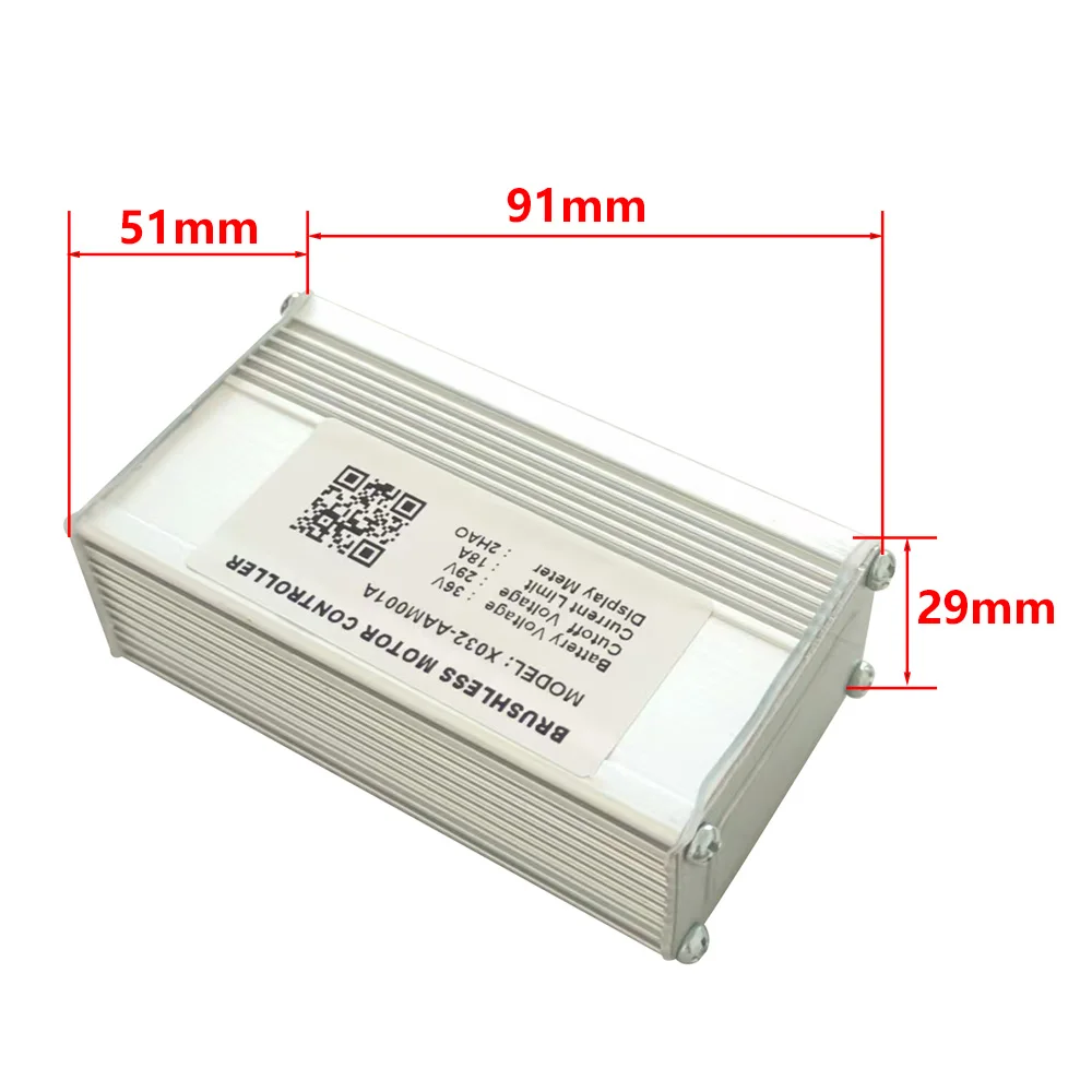 Elektrische Fahrrad Bürstenlosen Motor Controller X032-AAM001A 36V 18A für 2HAO Protokoll Display Elektrische Roller MTB Geschwindigkeit Controller