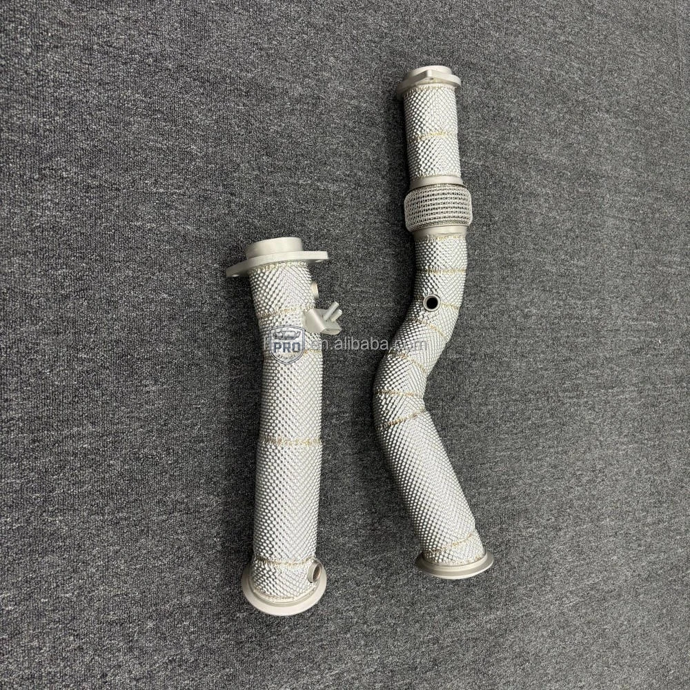 Perfectly Customized Performance Exhaust Downpipe Specifically Designed for BMW M3 M4 F80 F82 3.0T 2014-2019 with Catalytic
