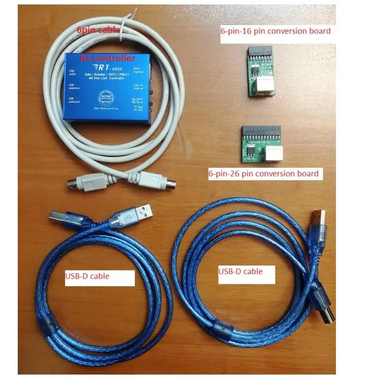 Latest R1-2023 ASL-Echolink-zello-YY Voice Interface Board USB Sound Card Version SSTV PSK31 AllStar Link Controller