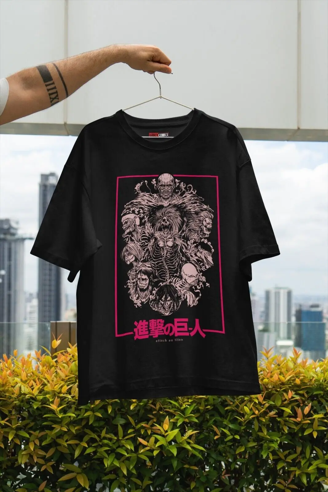 Anime T-shirt | Exclusive Attack on Titans shirt | anime graphic shirt | Anime