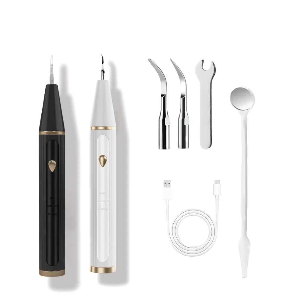 مبيضة أسنان بالموجات فوق الصوتية لإزالة الجير الأسنان الكهربائية منظف الأسنان حساب التفاضل والتكامل مزيل البلاك إزالة حجر الأسنان #6