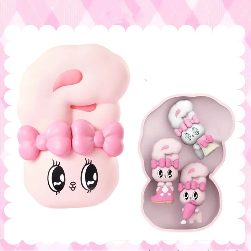 

Genuine Esther Bunny Careful thinking Little rabbit head Series Blind Box Mini Cute Grain Blind Bag Gift Mysterious Box