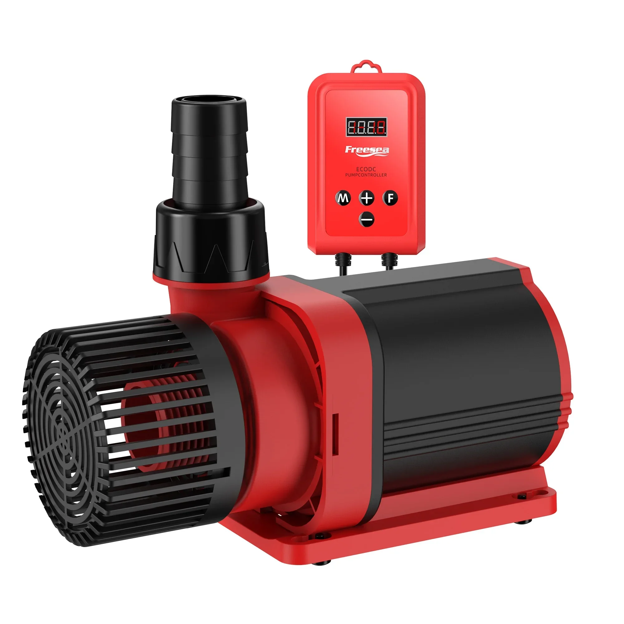 Freesea DC 24V 100W Safe Big Fish Tank Water Pump Submersible and land use Aquarium Water Pump Support connected solar energy