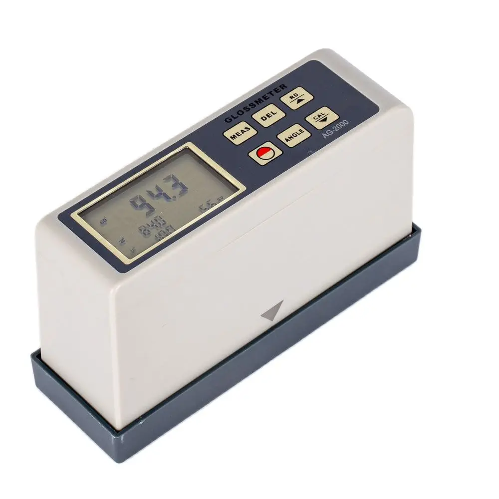 decoration materials Gloss gauge tester Range 0.0 ~ 2000 GU，AG-2000 Glossmeter applies to paint, paint