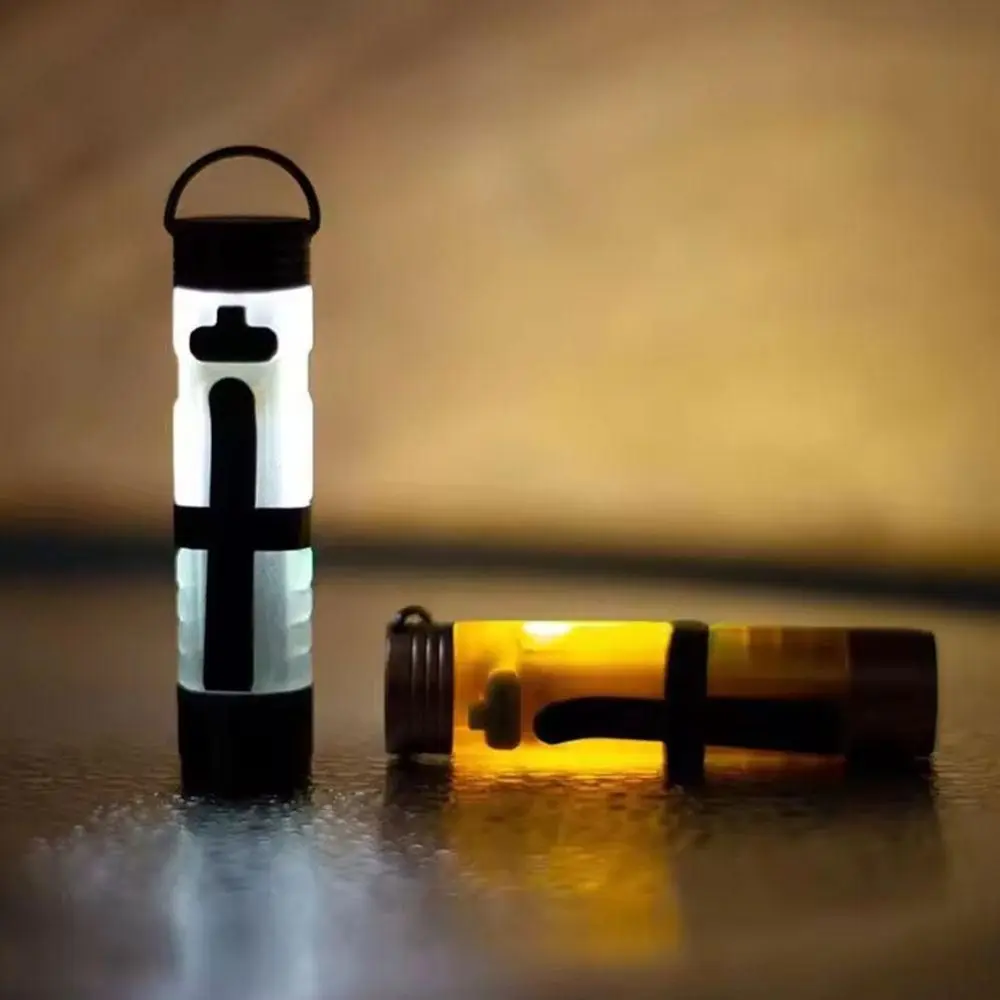 Strong Light Pocket Mini Flashlight Long Endurance Magnetic Hook Key Clip Light Cap Clip Rechargeable Alloy LED Flashlight Night