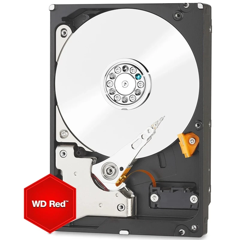 Western Digital WD 4 TB 2 TB 3 TB rote NAS-Festplatte 3,5 Zoll 6 TB interne Festplatte 5400 U/min SATA 6 Gbit/s 64 MB Cache für Desktop