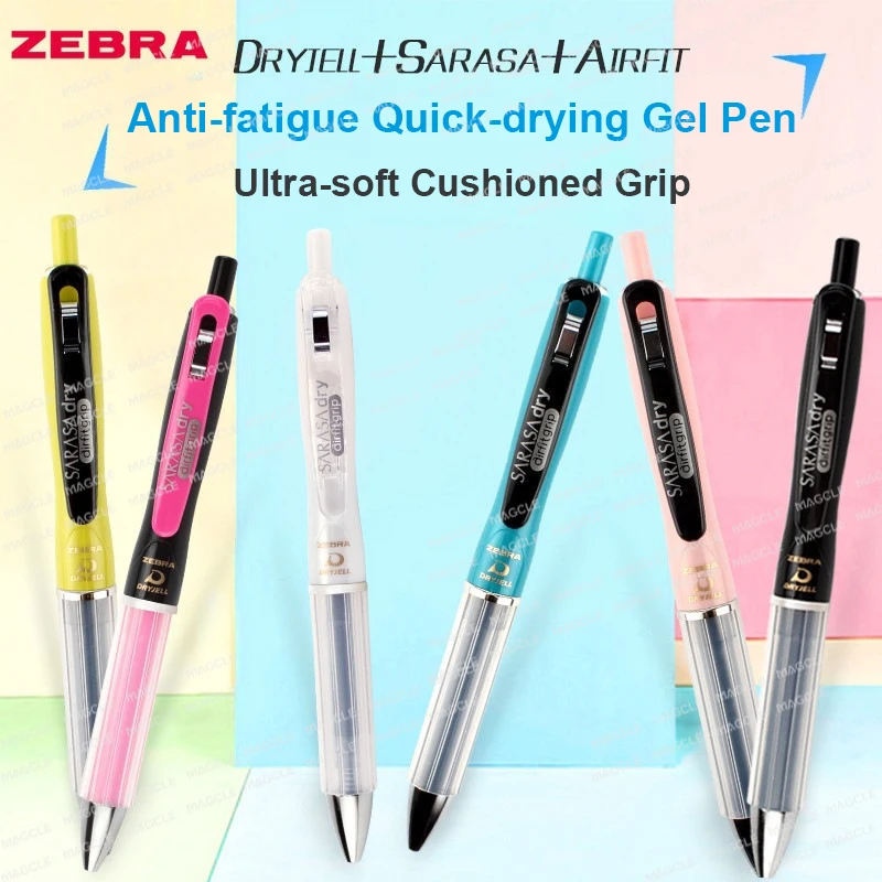 

Japan ZEBRA AirFit Gel Ink Pen Ultra-soft Cushioned Grip Water-based Smooth Signature Pens Doctor Nurse School Teacher Gift 러브젤