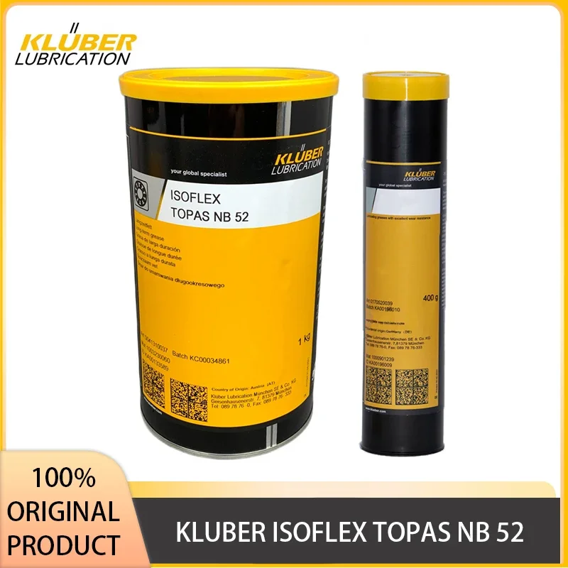 

KLUBER NB52 Bearing Grease 1KG Industrial Lubricants NB 52 for Mountain Bike Low Temperature Electrical Contact Parts