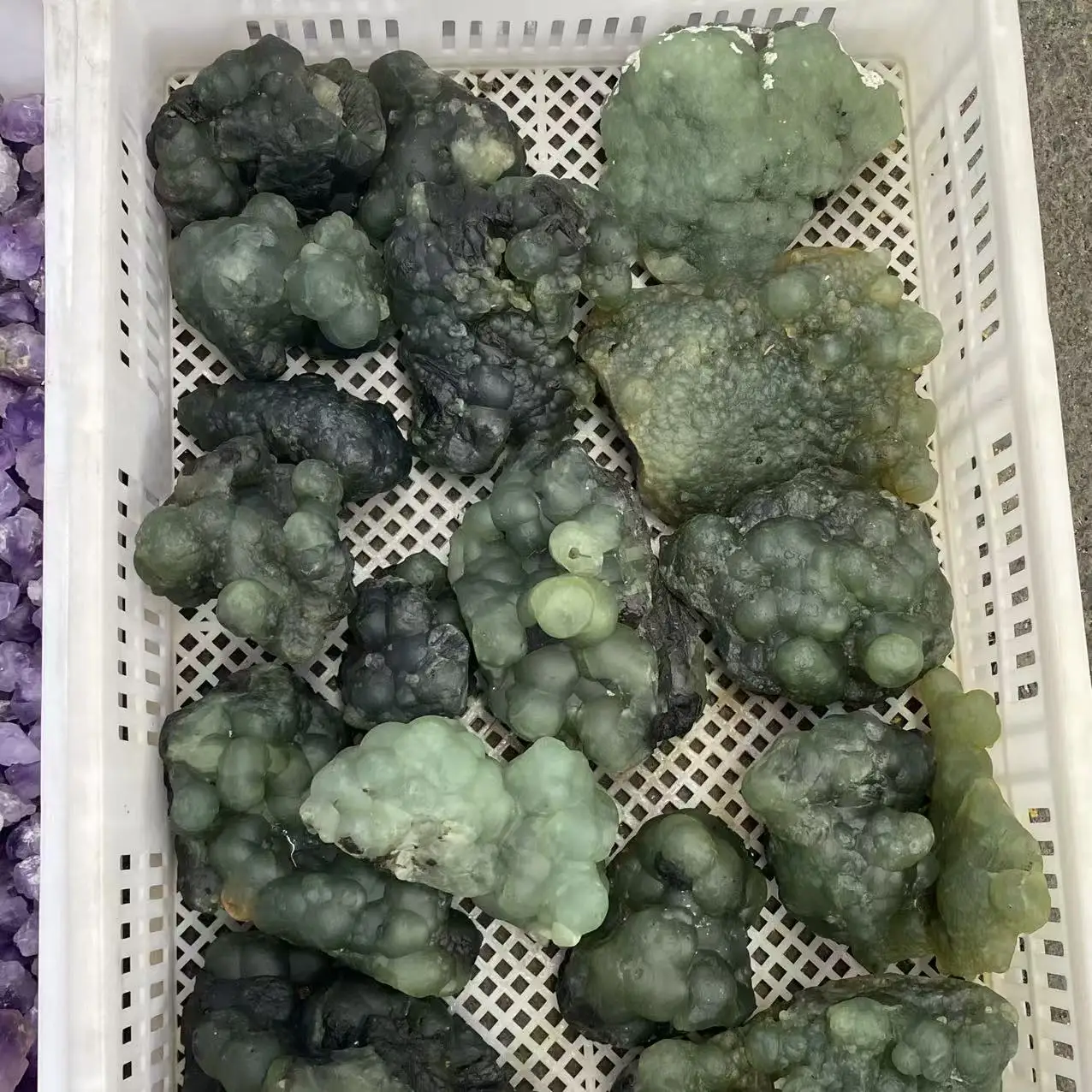 Natural Grapestone Crystal Quartz Raw Stone, With Healing Properties, Suitable For Home Aquarium Decoration, For Purification An