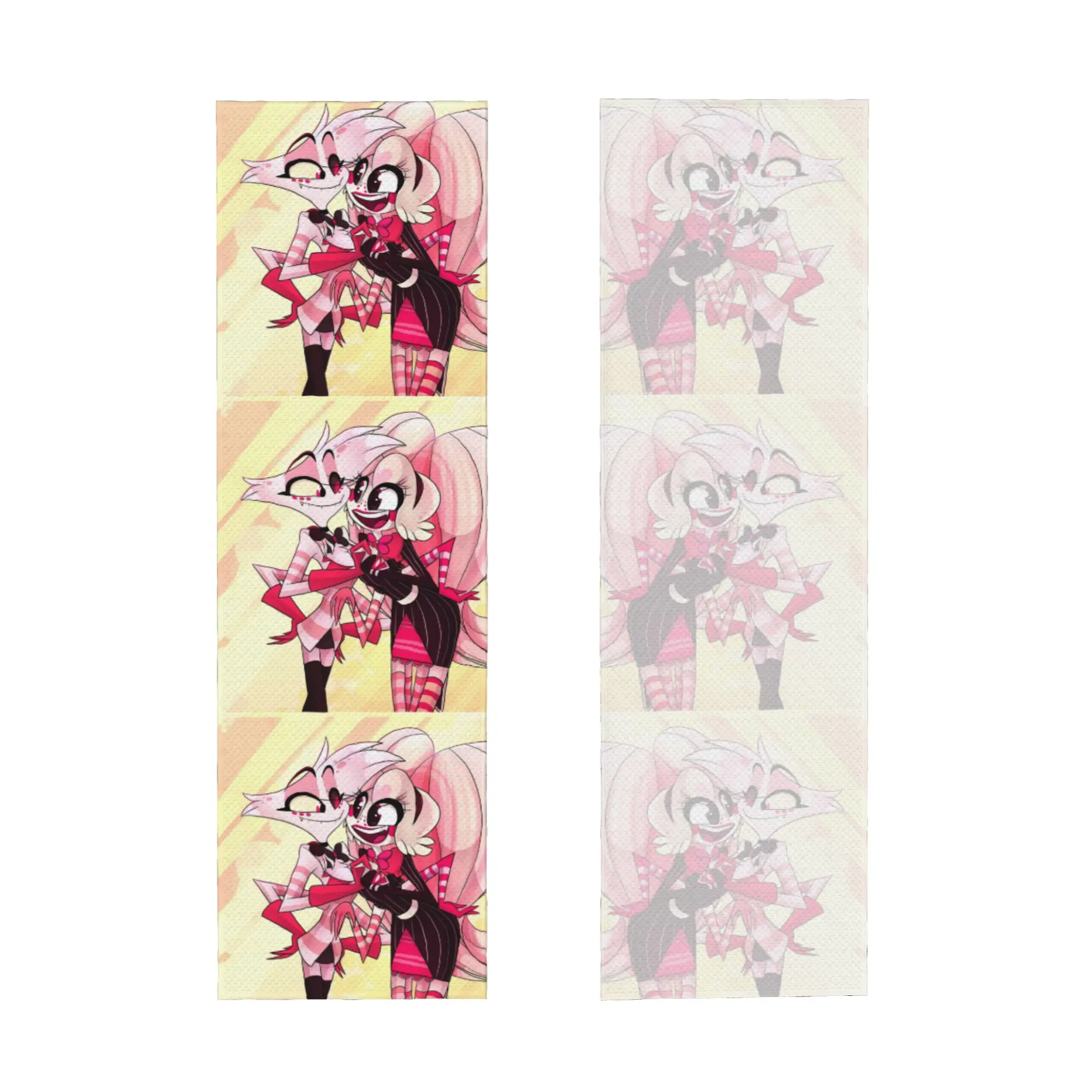 Angel And Molly Towel Quick Dry Helluva Animated Web Movie Super Soft  Fitness and Outdoor Activities Towels