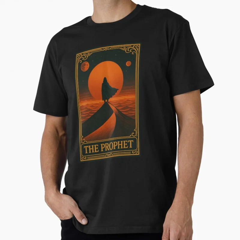 

The Prophet of The Sandy Planet Version Dune Sci fi Gift T shirt Large size Tops Retro movie Graphic Print Clothes