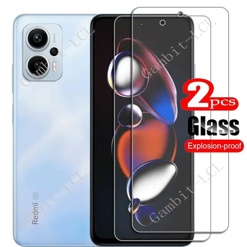 

Закаленное защитное стекло для Xiaomi Redmi Note 12T Pro 6,6 дюйма, 2 шт.