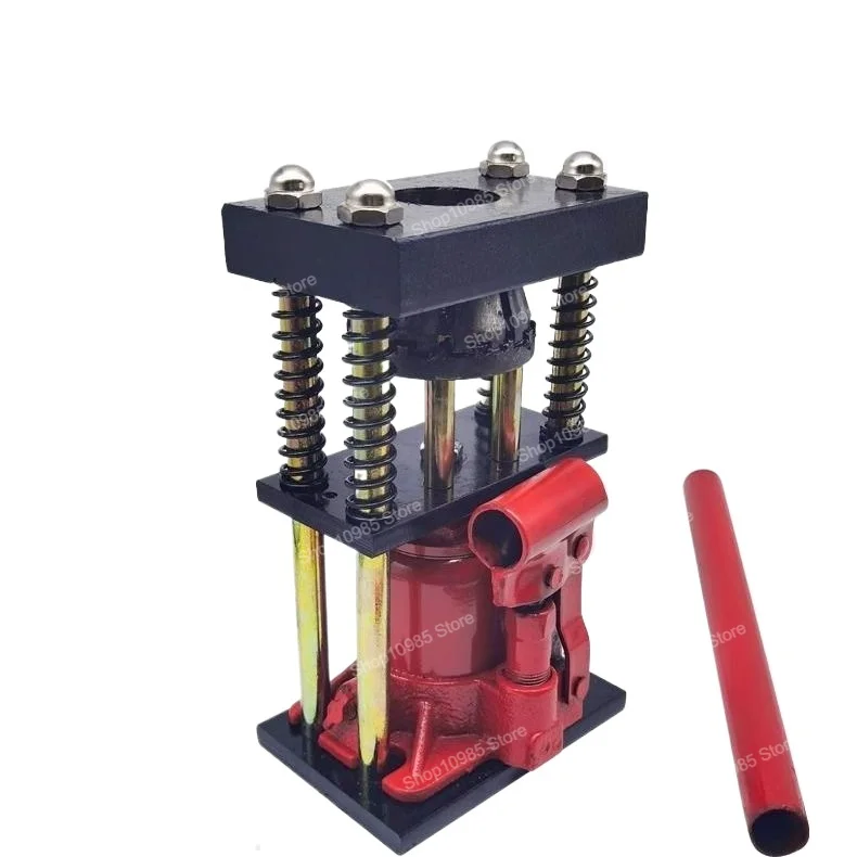 D-type 8-tooth Hand Plastic Hose Crimper Hose Crimping Tool Benchtop Hydraulic Clamp High Pressure Tube Crimping Machine 12~20mm