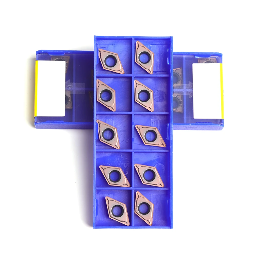 DCMT11T304-EM ybg205 DCMT11T308-EM ybg205 inserções de corte interno carboneto cnc torno torneamento inserções ferramentas corte alta qualidade