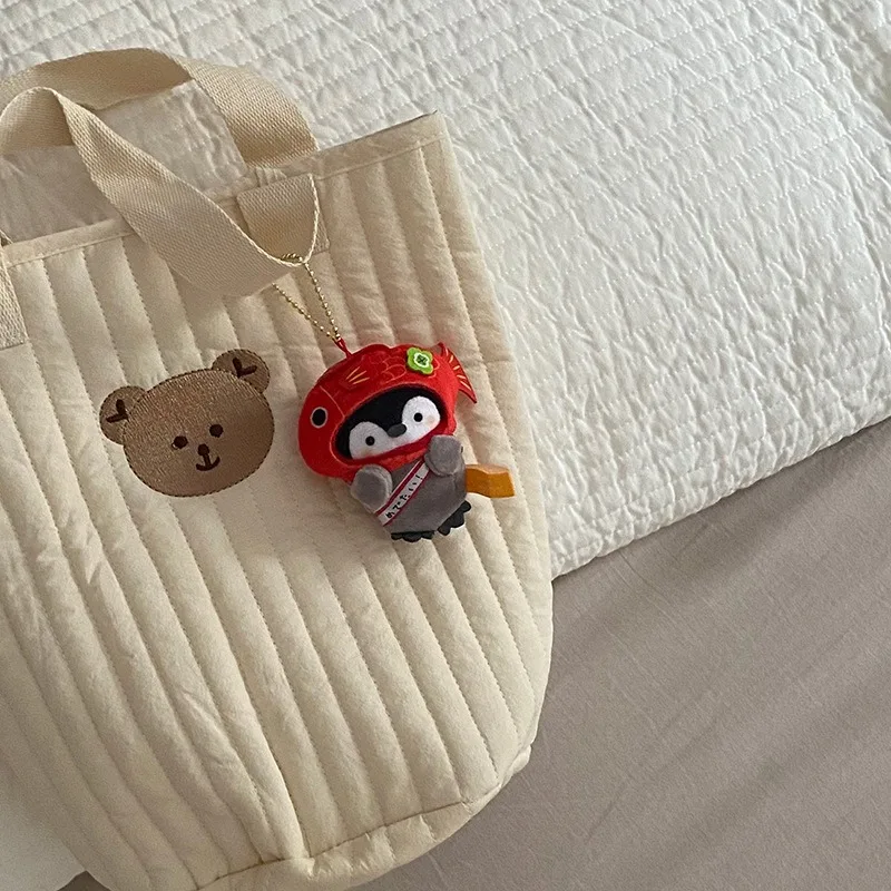 Porte-clés en peluche de canard créatif, équation mignonne, porte-clés PenEcolButter, dessin animé Kawaii, jouets pendentif pour sac