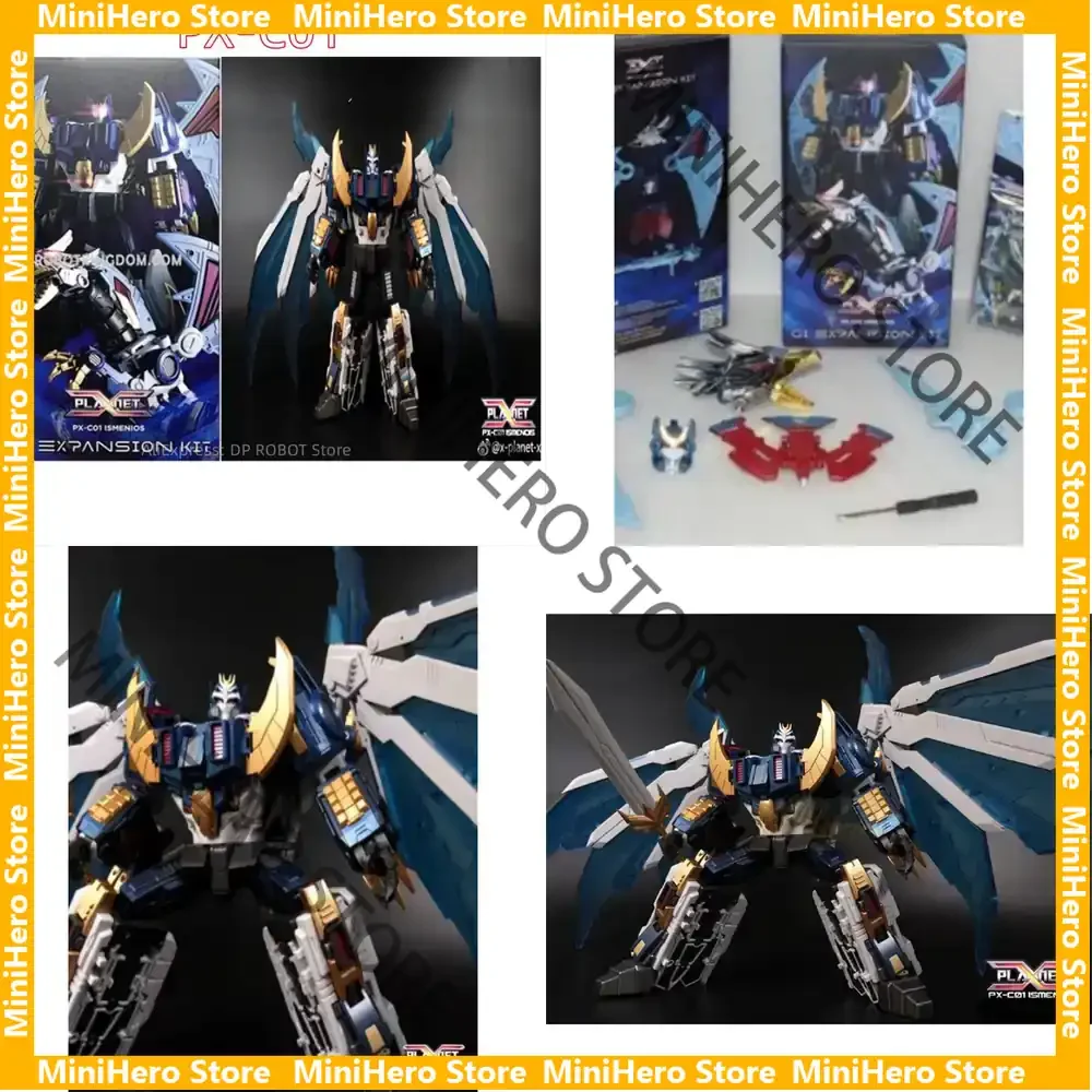 

В наличии Оригинальная фигурка робота Transformers Planet X PX-C01 Ismenios Deathsaurus, масштаб 1:12, из ПВХ и сплава, для демонстрации