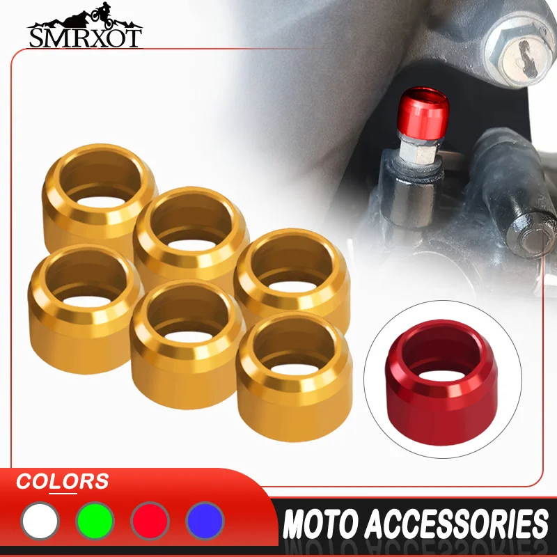 Nut Bolt Cover For Yamaha TMAX500 TMAX530 DX SX TMAX560 TECH MAX XSR700 900 155 XJ6 FJR1300 Motorcycle Brake Caliper Screw Cap