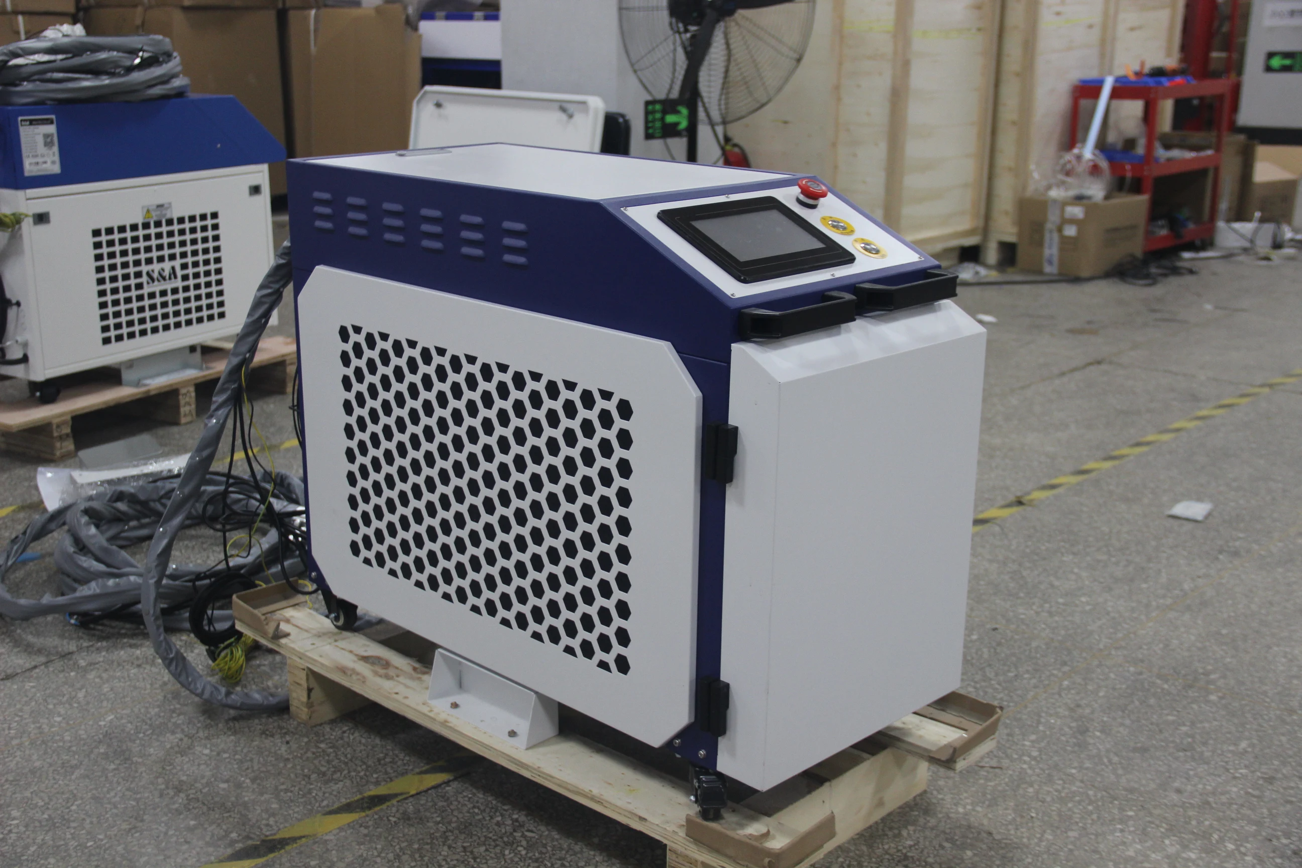 Ручная машина для очистки волокна, ржавчина, 1000 Вт/1500 Вт/2000 Вт/3000 Вт, водяное охлаждение, металл, краска из нержавеющей стали